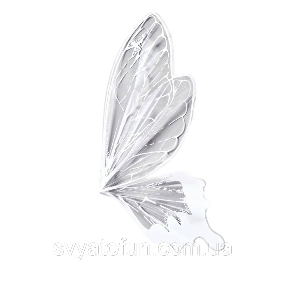Калька в аркушах "Wings" білі метелики 40 шт