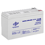 Акумулятор мультигелевий LogicPower LPM-MG 12V - 7.5 Ah ILP, фото 3