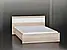Ліжко двоспальне Tobi Sho SONATA/1600 ДСП, 1600х2000 мм Дуб сонома/Білий, фото 4