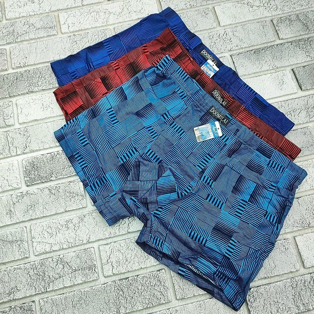 Труси боксери чоловічі ростовка р. XL, 2 XL, 3 XL, 4 XL бавовна + бамбук (D01792) DOOMILAI 30039257