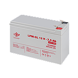 Акумулятор гелевий LPM-GL 12V - 7.5 Ah, фото 5