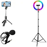 Штативи, моноподи, стійки, палиці та лампи для селфі