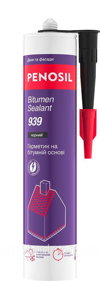 Герметик бітумний PENOSIL Bitumen Sealant 939, 310 мл