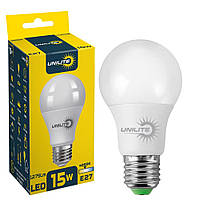 Лампа LED UNILITE A65 15W 4000K E27 220V (U-111975)