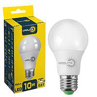 Лампа LED UNILITE A60 10W 4000K E27 220V (U-111149)