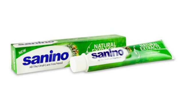 Паста зубна Sanino Natural Extracts, 90мл (8690506545116)