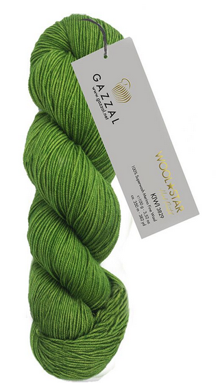 Wool Star Gazzal-3829 ківі