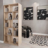 Стелаж для іграшок і книжок 178 см у вітальню Полиця в дім Стелаж роздільник кімнати з ламінованого ДСП, фото 7