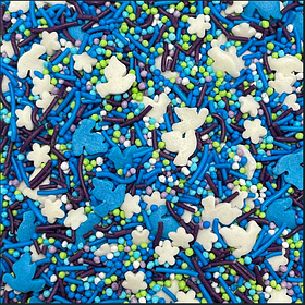 Посипка фігурна мікс "Етюд з голубами"