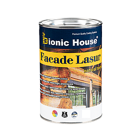 Фасадна лазур з олією Bionic House Facade Lasur всі кольори 1л
