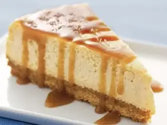 Чізкейк Карамельний(Шматок),140 г/шт(Коробка 6 шт) заморожений