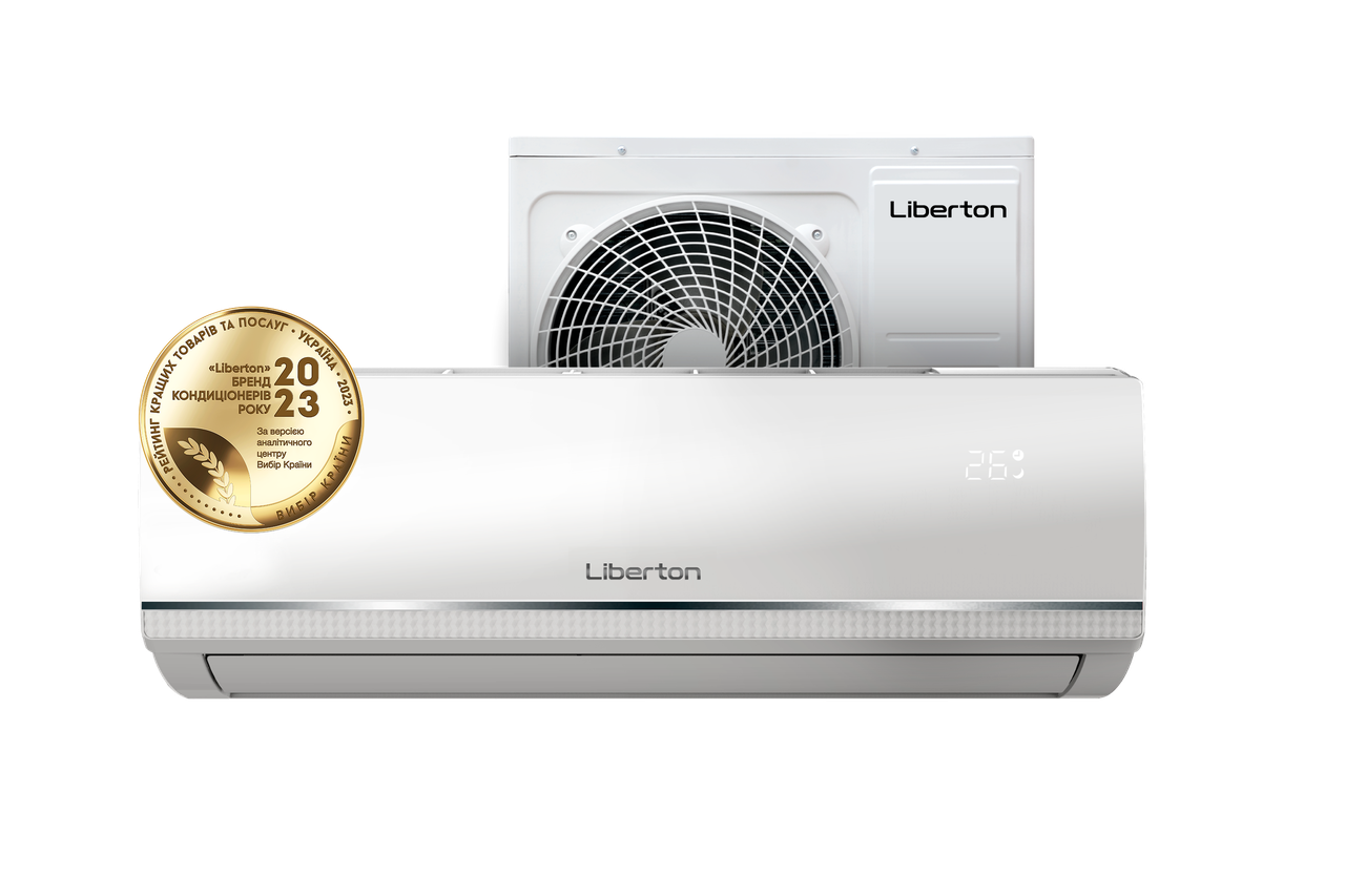 Кондиціонер LIBERTON LAC-07XA, 7000 BTU, 22 м², A+, R410A