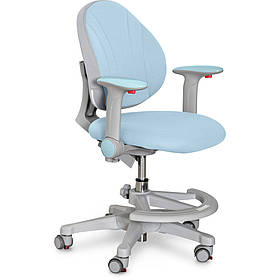 Дитяче ортопедичне крісло для хлопчика з підставкою та підлокітниками Evo-Kids Mio