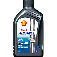 Моторна олива Shell Advance 4T Ultra 10W-40, 1 л