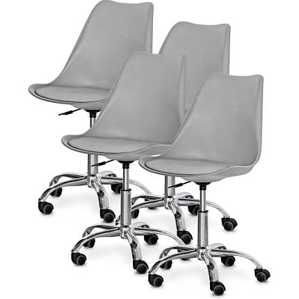 Комплект (4шт) крісло Evo-Kids Capri Grey (арт H-231 G/G-Х4), фото 1