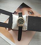 Жіночий годинник Guess +браслет black/gold, фото 3