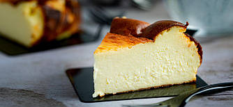 Баскський Класичний Чізкейк(Шматок) 115г/шт(коробка 6 ш)Заморожений