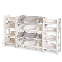 Пластиковий органайзер з ящиками та полицями для дитячих іграшок та речей Mealux Oliver, фото 3