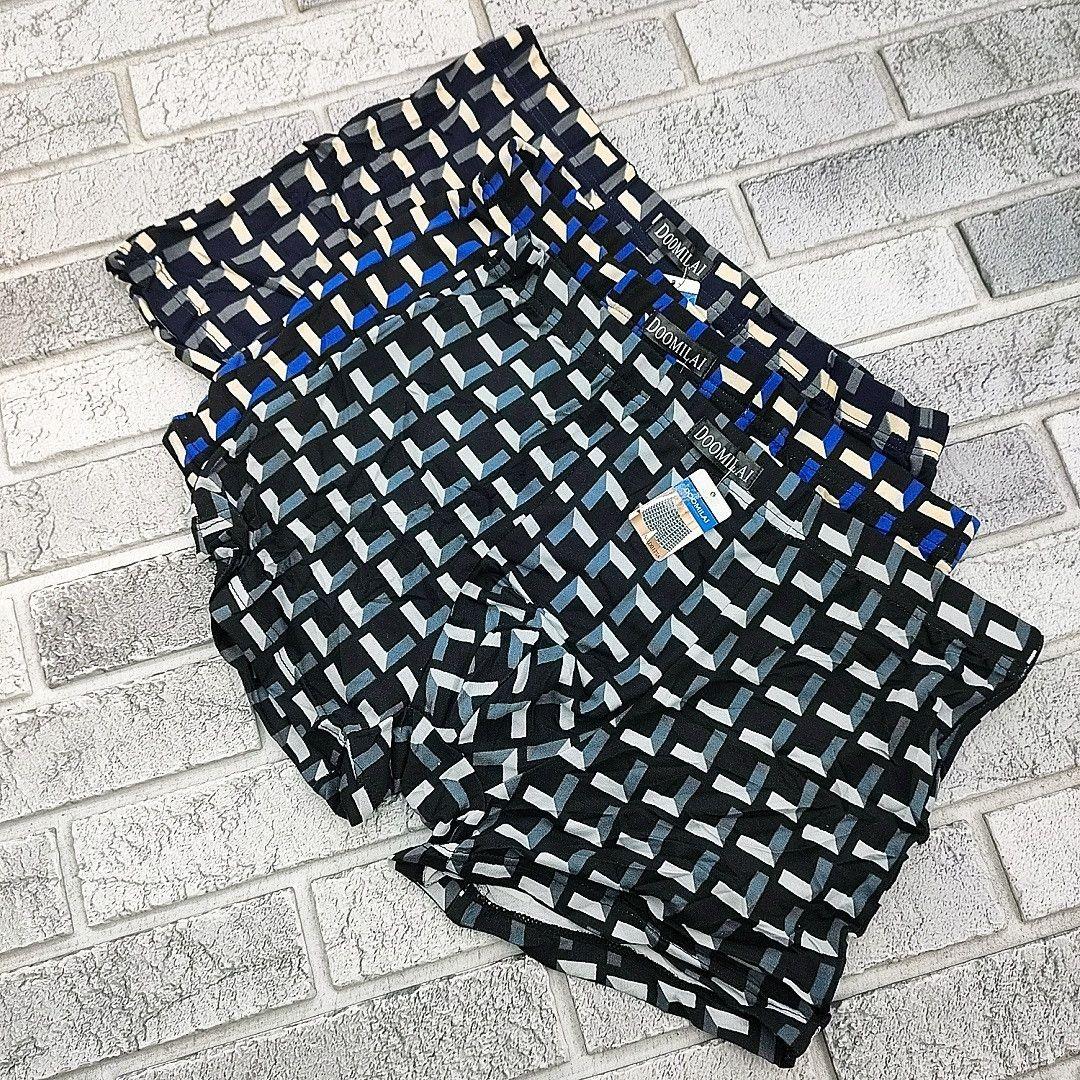 Труси боксери чоловічі ростовка р. XL, 2 XL, 3 XL, 4 XL бавовна + бамбук (D01758) DOOMILAI 30039258
