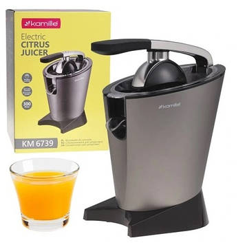 Електричний соковитискач Kamille для цитрусових KM-6739 300Вт