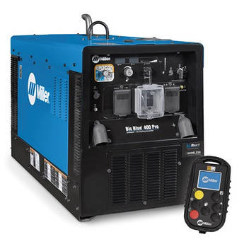 Зварювальний генератор Miller Big Blue® 400 Pro (Kubota) з бездротовим інтерфейсом управління та ArcReach®
