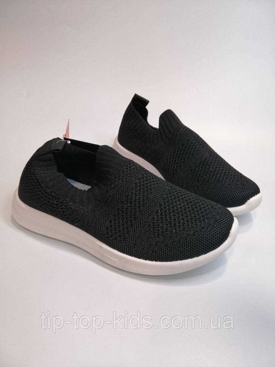 Кросівки для дівчинки Apawwa 516 Z black чорні р.32-37