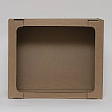 Лоток із гофрокартону бурий 280*235*95, фото 2