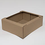 Лоток із гофрокартону бурий 280*235*95, фото 3