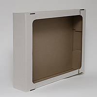 Коробка з мікрогофрокартону для кондитерських виробів 380*285*95