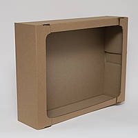 Лоток кондитерський бурий 380*285*95