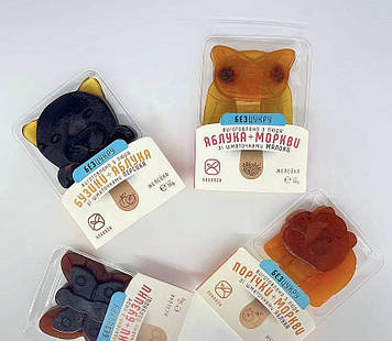 Мармелад на паличці без цукру мікс смаків