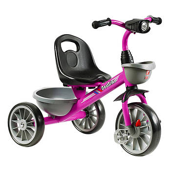 Велосипед 3-х колісний дитячий Best Trike (колеса переднє 12'', заднє 10'', сталева рама) BS-44101 Фіолетов