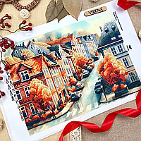 Схема для вишивання бісером Осіннє місто А3Н_558