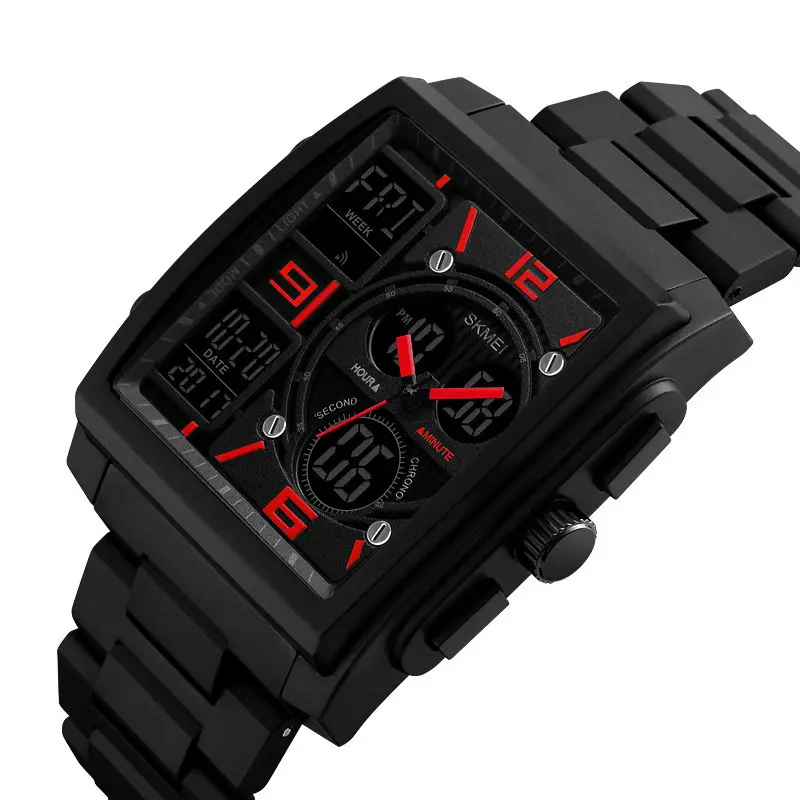 Чоловічий наручний годинник Skmei 1274 Red