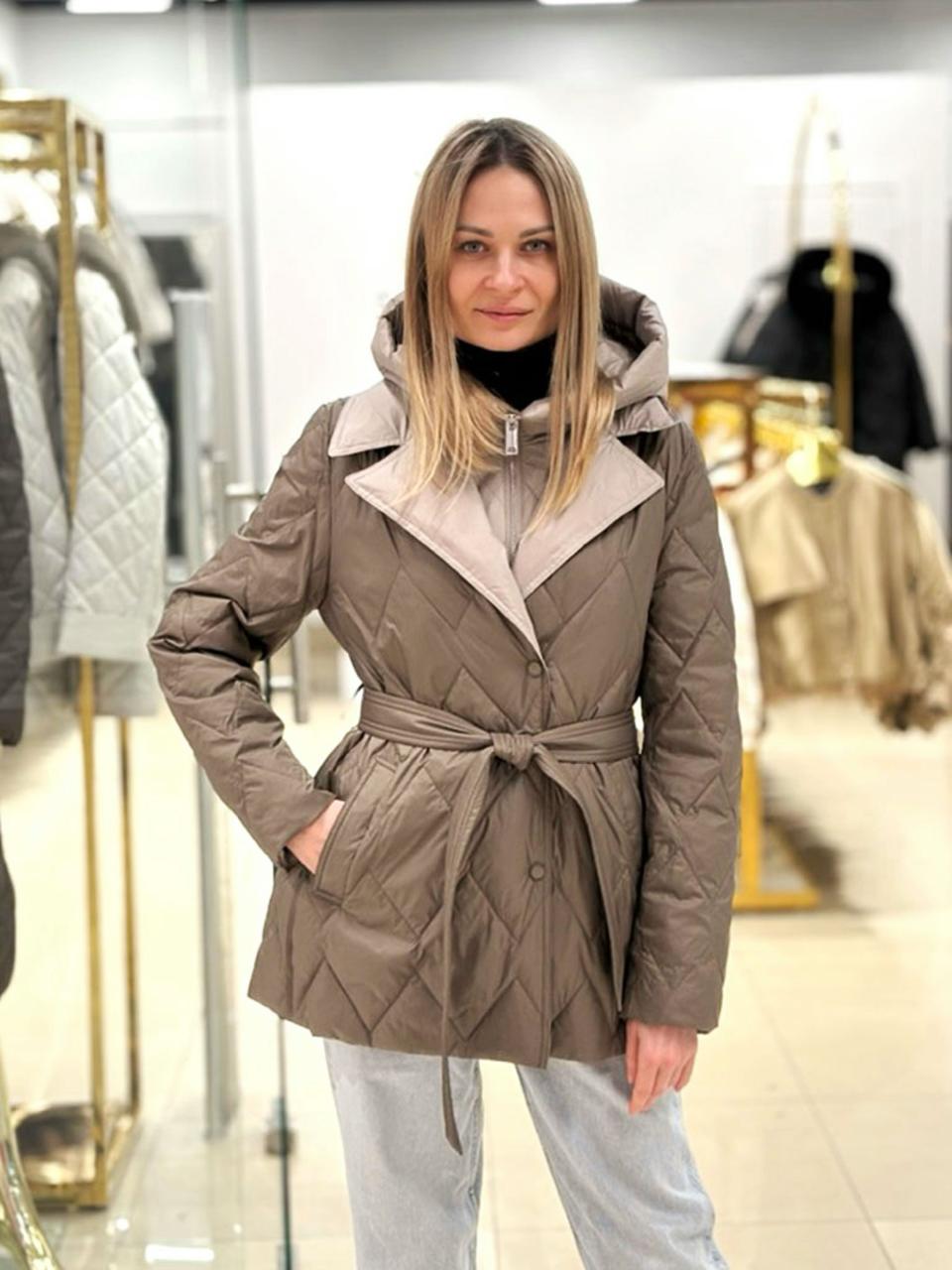 Жіноча куртка CHANEVIA 25136 Bronze