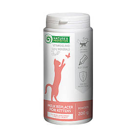Замінник молока для кошенят Nature's Protection Kitty-milk, 200 г