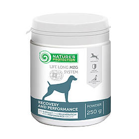 Харчова добавка для відновлення та підтримки здоров'я собак Nature's Protection Recovery and performance formula, 250 г