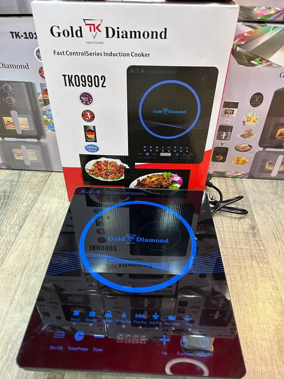 Індукційна плита Gold Diamond TK-09902 (2400 Вт)