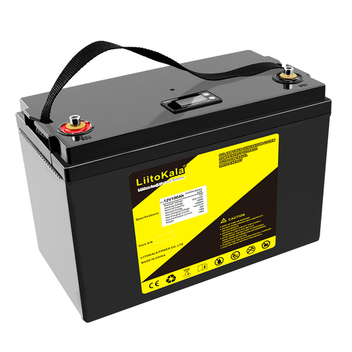 Акумулятор LiitoKala LiFePO4 12V100Ah+LCD