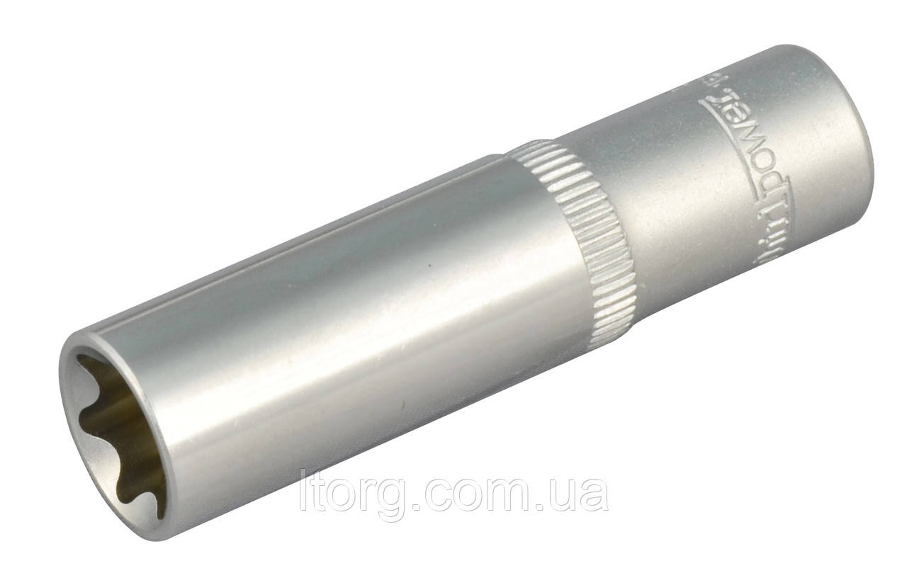 Whirlpower Головка Е-10 1/4" (внутр. зірочка) подовжена