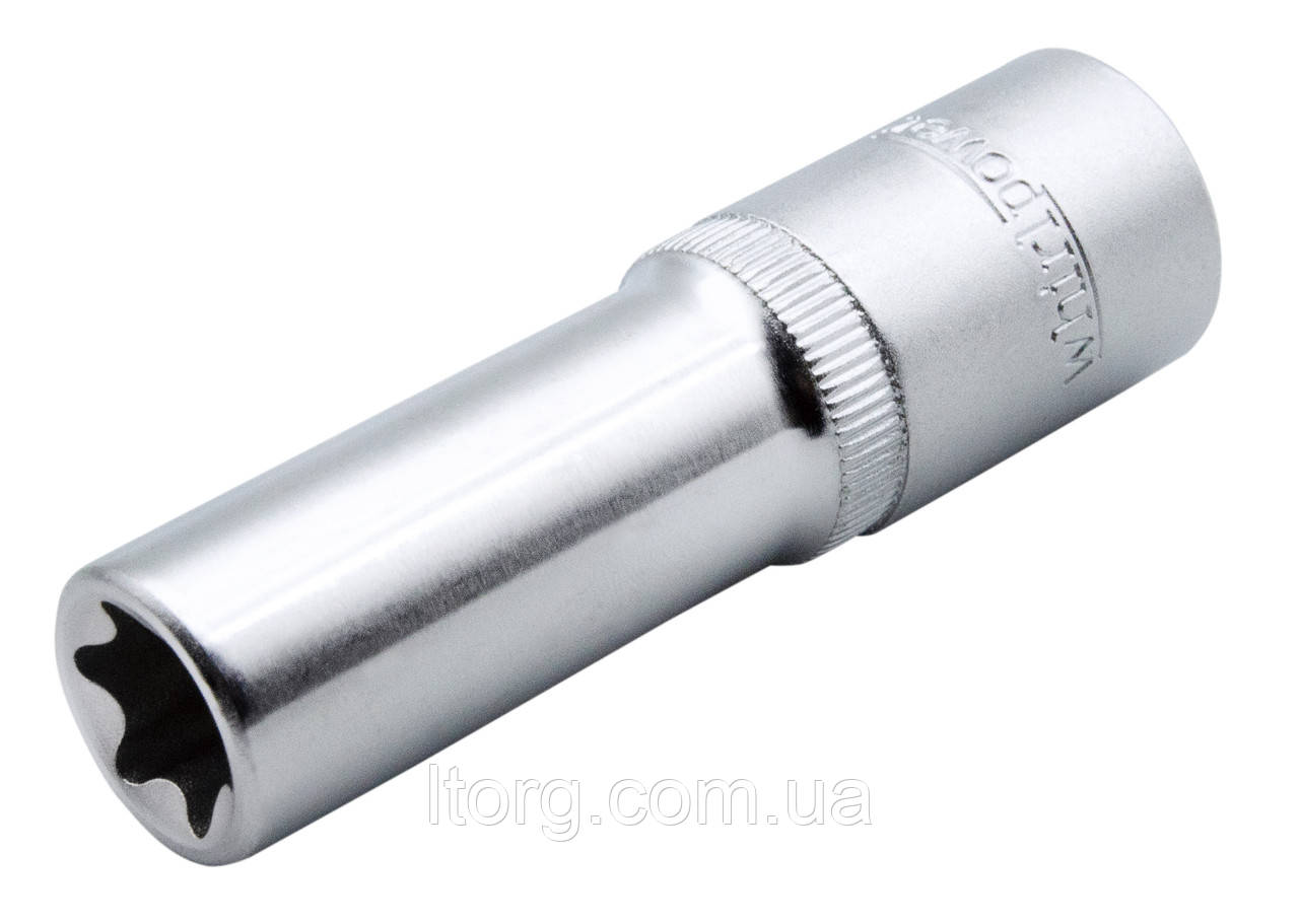 Whirlpower Головка Е-16 1/2" (внутр. зірочка) подовжена