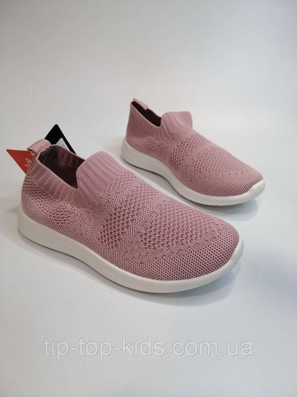 Кросівки для дівчинки Apawwa 516 Z pink рожеві р.32-37