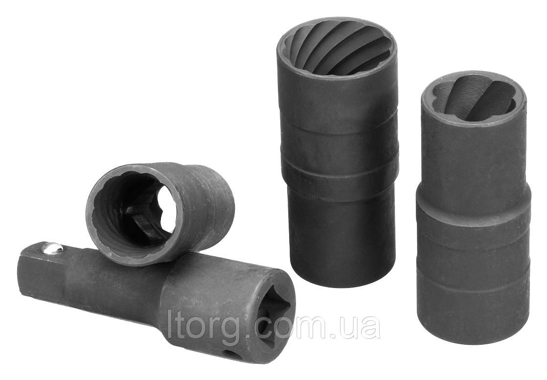 Whirlpower Набір головок для пошкоджених гайок і болтів 1/2" 4од. чохол