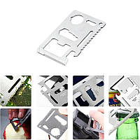 Туристичний набір інструментів для виживання кемпінгу туризму 9в1 активного відпочинку, фото 5