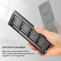Набір викрутка біт у футлярі з 24 бітами, фото 6