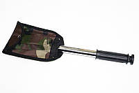 Саперна лопата 4 в 1 довжина: 45 см. Мультитул лопата сокира ножівка ніж у чохлі, фото 5