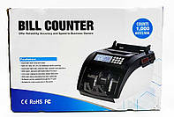 Рахункова машинка для купюр Bill Counter AL-6100. Машина для рахунку та перевірки грошей різних країн, фото 7