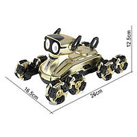 Stunt Robot Dog Восьмиколісний трюковий собака-робот Mini, фото 2