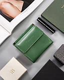 Квадратний маленький шкіряний жіночий гаманець Cavaldi, фото 3