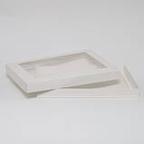 Коробка з віконцем біла 320*240*40, фото 2